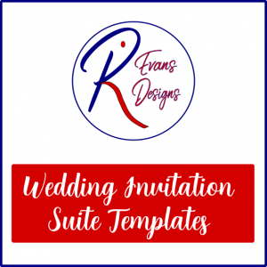 Wedding Invitation Suite Templates